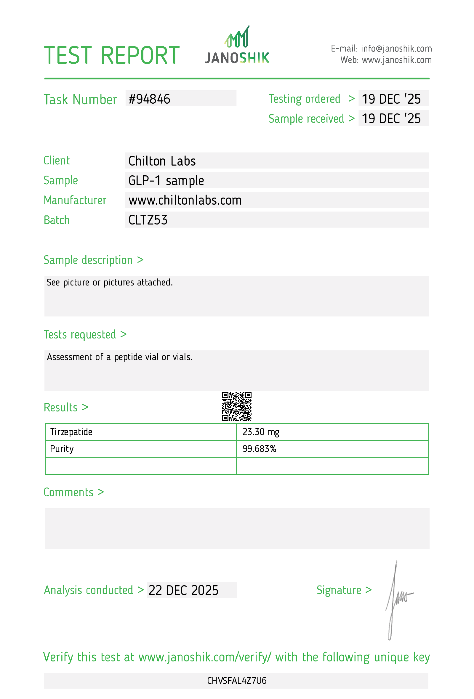 Tirzepatide 20mg vial - Image 3