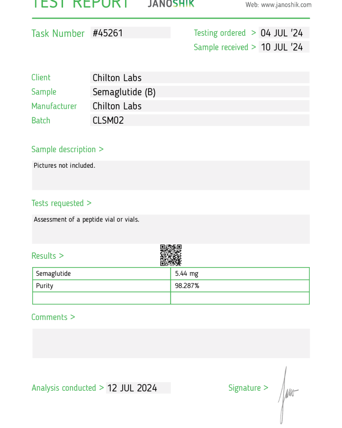 Ozempic Semaglutide 5mg vial