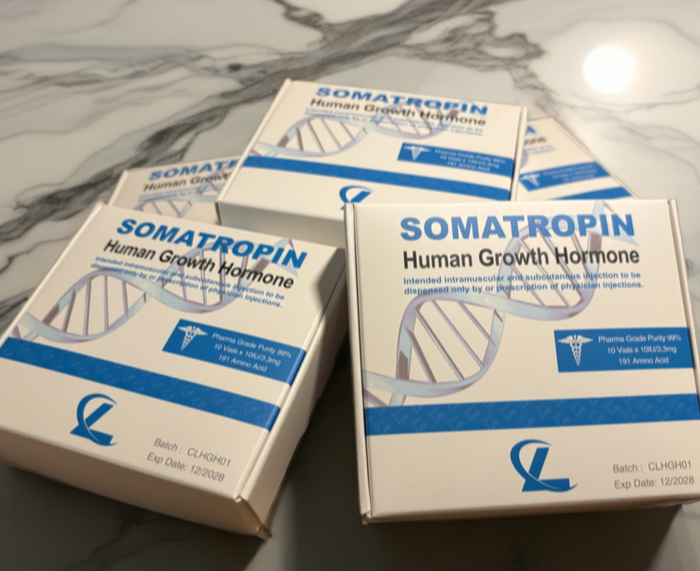 Somatropin 100iu HGH + 10ml BAC water
