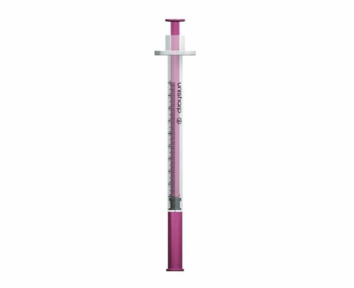 5 x 1ml 30G 0.5″ needle & 10 x Wipes